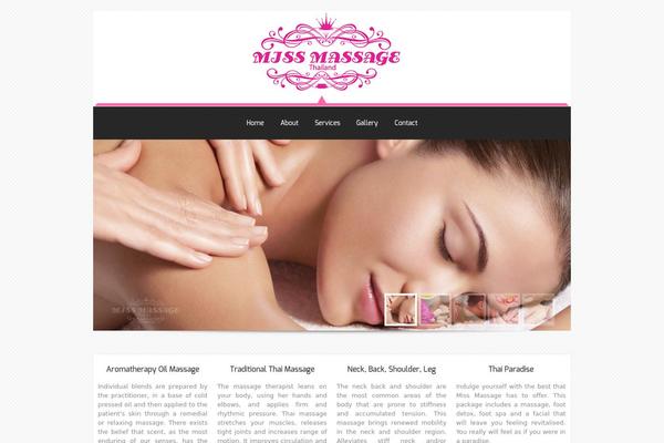 Theron Lite theme site design template sample