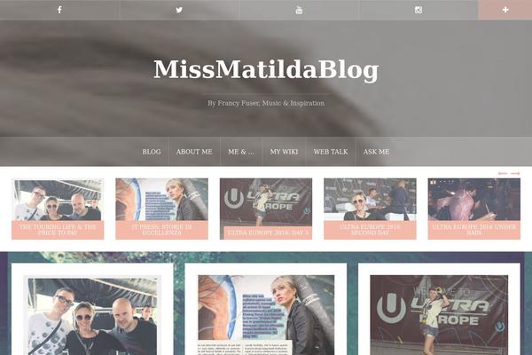 Backstreet theme site design template sample