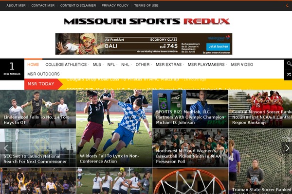 NewsMag theme site design template sample