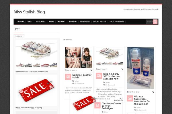 Alterna theme site design template sample