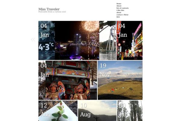 AutoFocus theme site design template sample