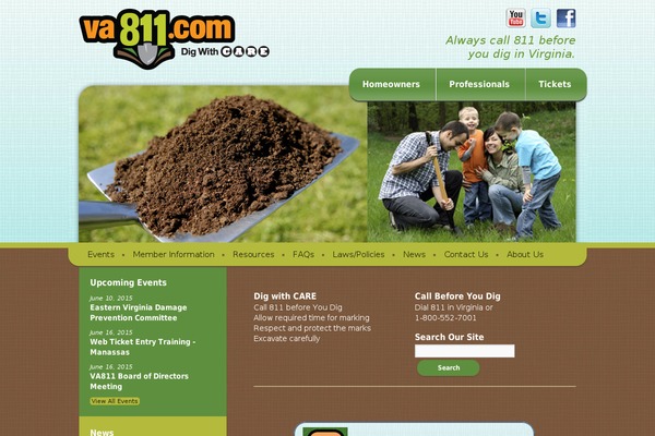 missutilityofvirginia.com site used Va811