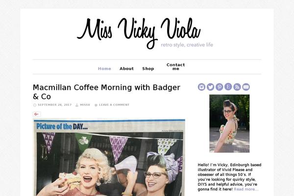 Daily Dish Pro theme site design template sample