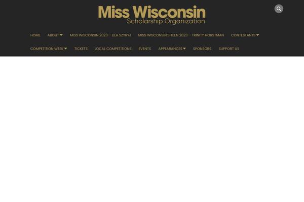 misswisconsin.com site used Misswi