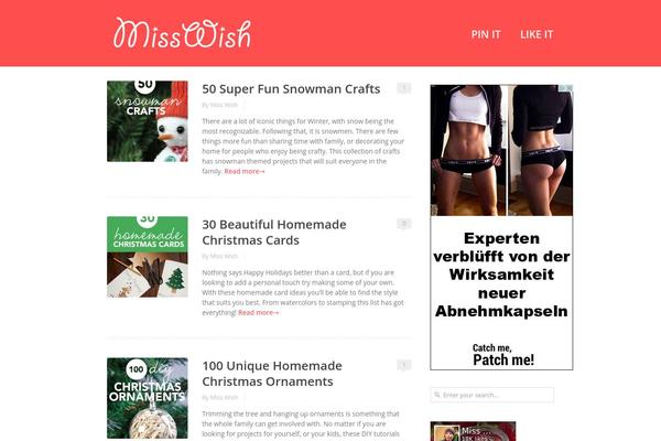 Intent14 theme site design template sample