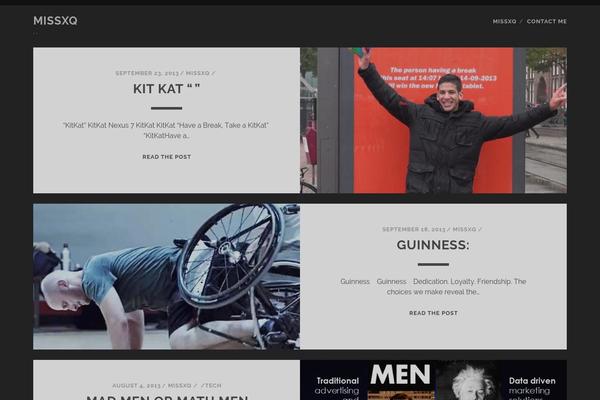 Tracks theme site design template sample