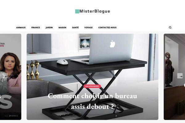 Blossom PinIt theme site design template sample