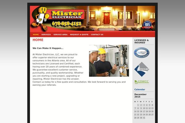 Weaver theme site design template sample