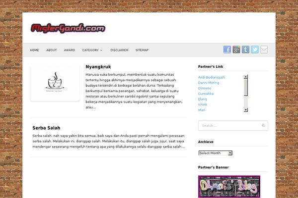 Fresh & Clean theme site design template sample