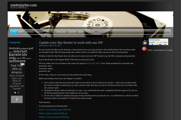 Site using Highslide plugin