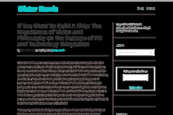 Truly Minimal theme site design template sample