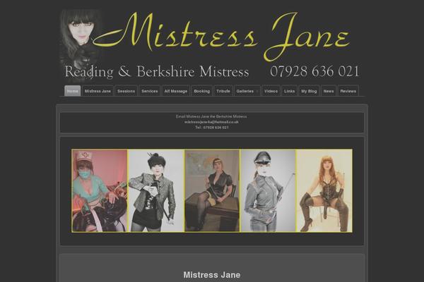 Suffusion theme site design template sample
