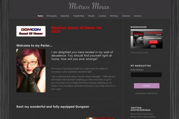 Enfold theme site design template sample