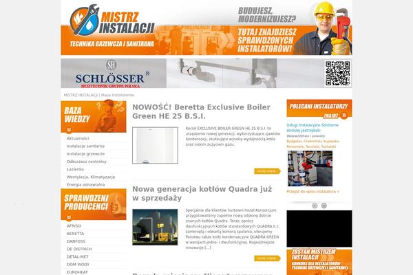 Site using Ad King Pro plugin
