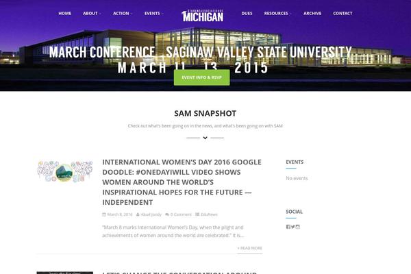Site using Category Posts Widget plugin