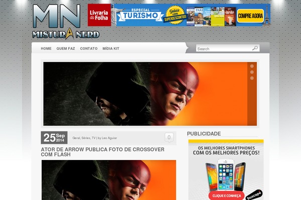 misturanerd.com.br site used Whitepress