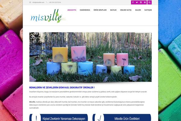 Sarraty theme site design template sample