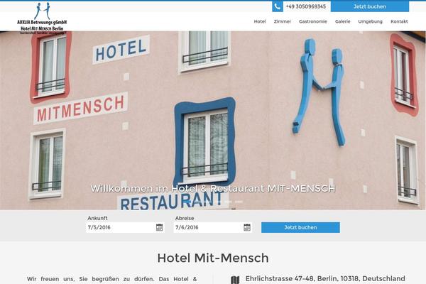 mit-mensch.com site used Reception