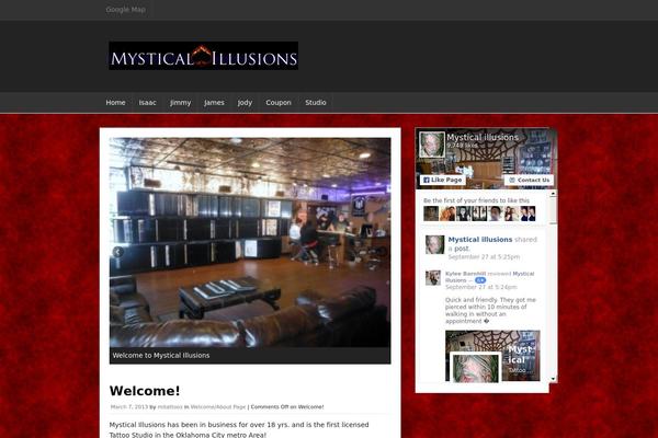 Ant Magazine theme site design template sample