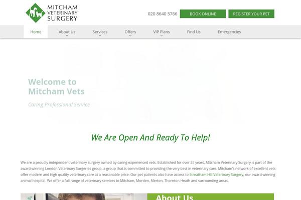 mitchamvets.co.uk site used Kingdomvision