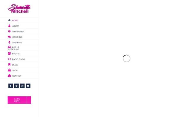 Box theme site design template sample