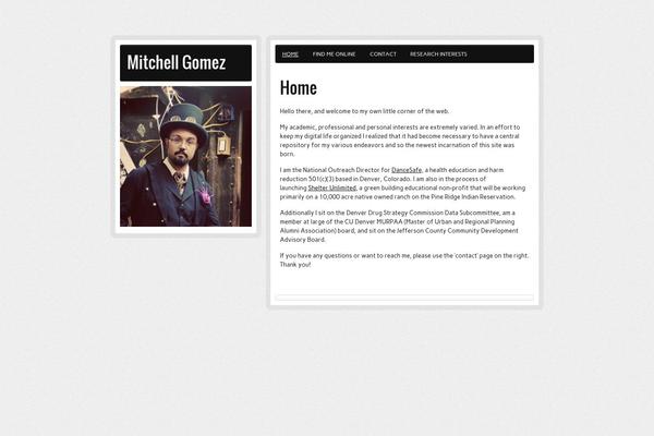zeeBizzCard theme site design template sample