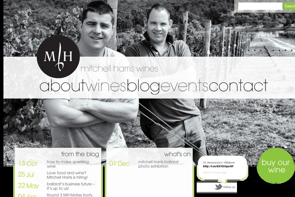 Mitchell theme site design template sample
