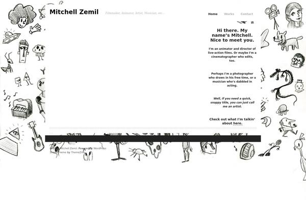 Scope theme site design template sample