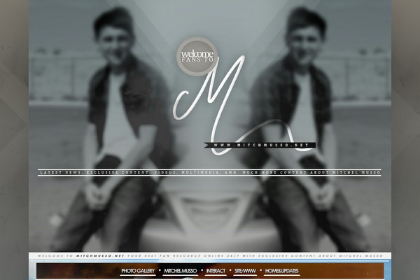 mitchmusso.net site used Bymarozcreative