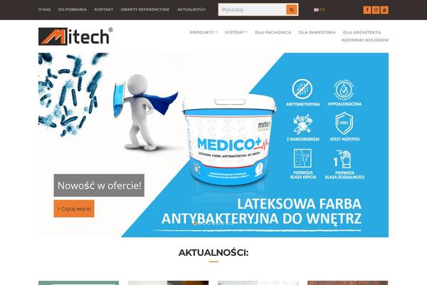 Technico theme site design template sample