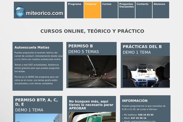 One Touch theme site design template sample
