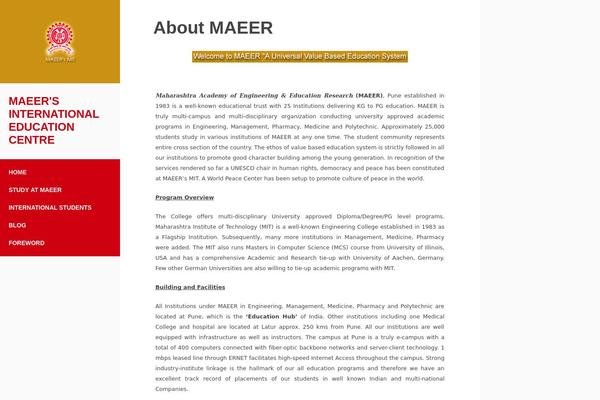 Adaption theme site design template sample