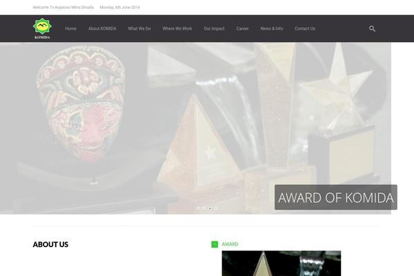 Im-yeti theme site design template sample