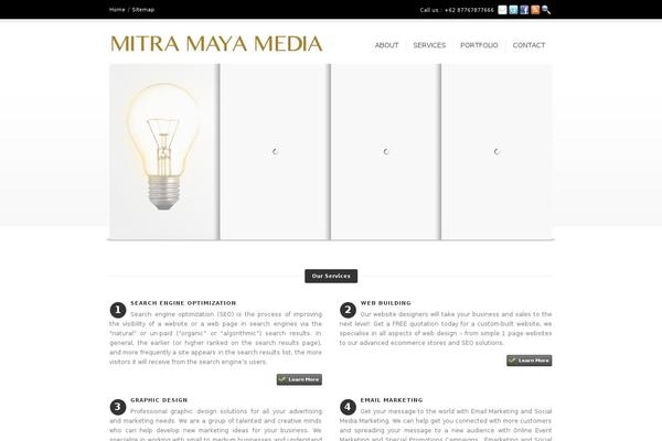 Corona theme site design template sample