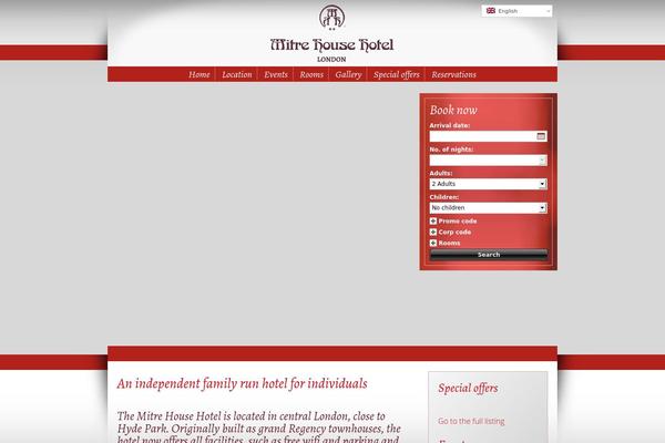 Site using Events plugin