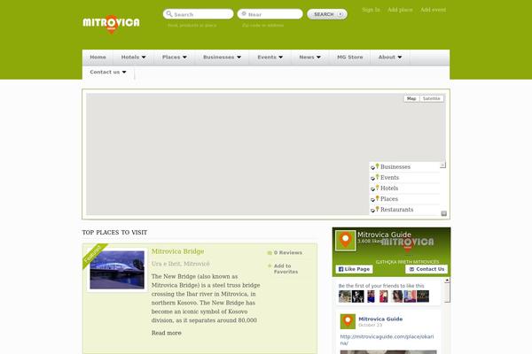 Site using Classic Facebook Feeds plugin