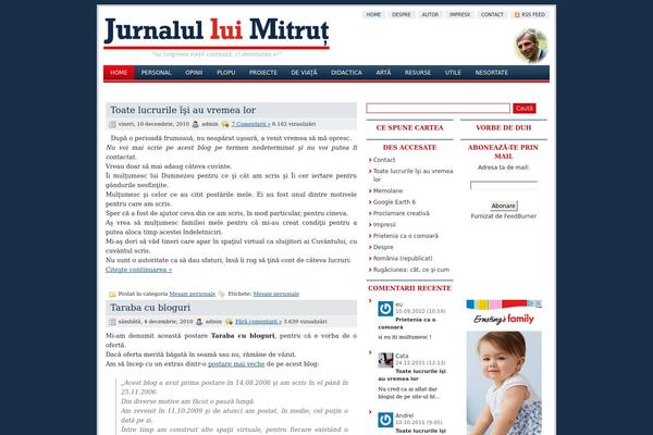 Justnews theme site design template sample