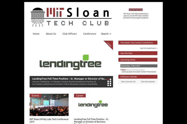 Gonzo theme site design template sample