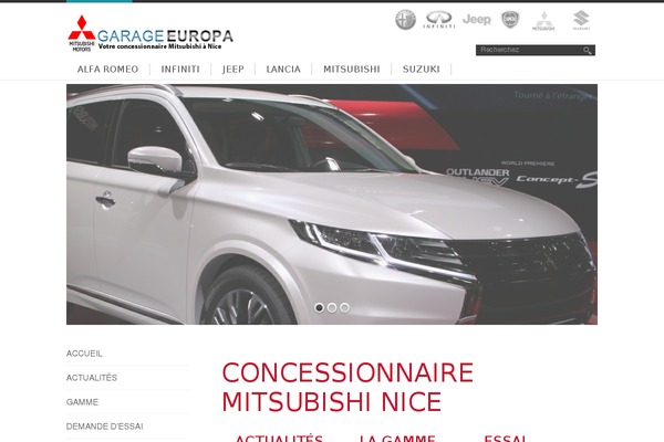 Jaguar theme site design template sample