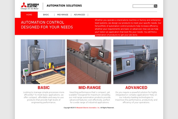 mitsubishisolutions.com site used Robotics