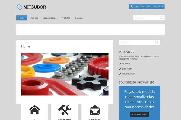 mitsubor.com.br site used Romina