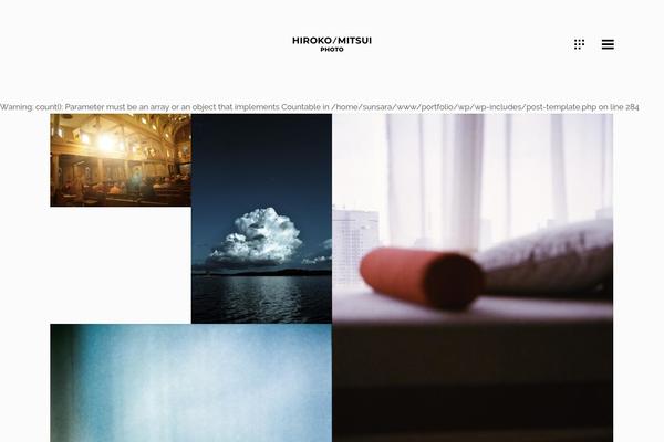 KON/CEPT theme site design template sample