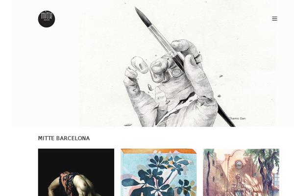 Kalium theme site design template sample