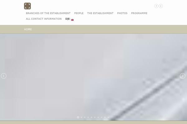 Mineral theme site design template sample