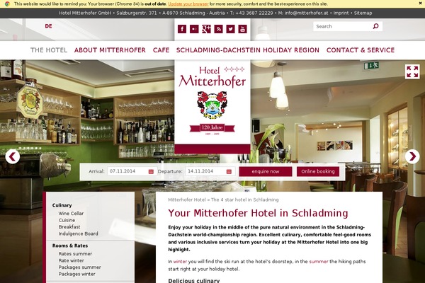 mitterhofer.at site used Ncm