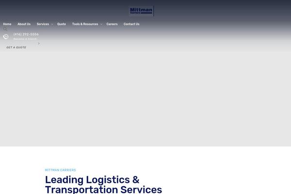 mittmancarriers.com site used Karzo