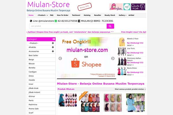 WP-Grosir theme site design template sample