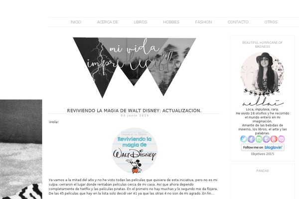 mividaimpredecible.com site used Blogsitecappuccino