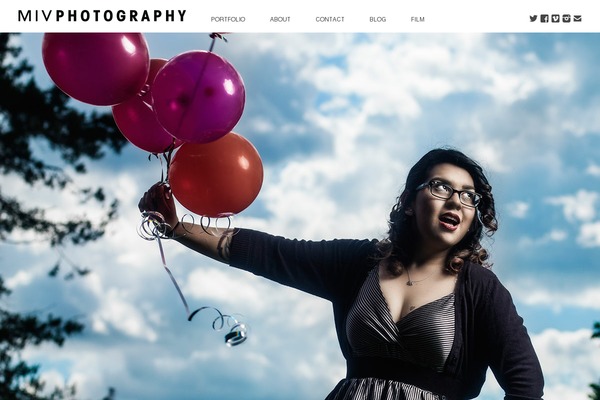 Wright theme site design template sample