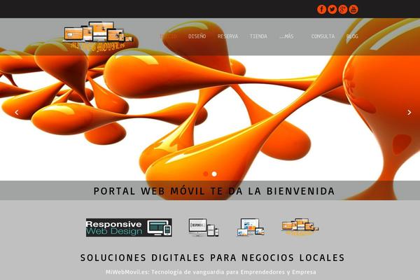 miwebmovil.es site used Restotheme